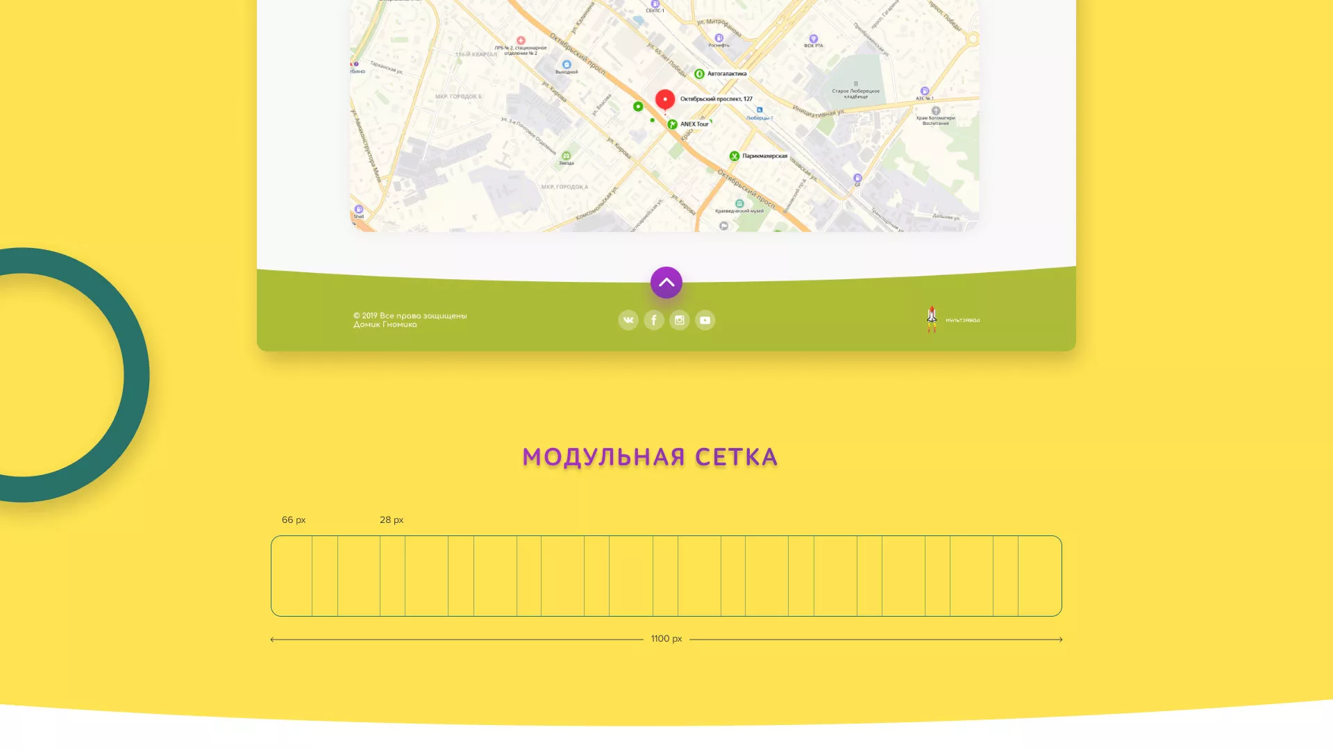 Разработка сайта детского активити-клуба «Домик гномика» в Абазе