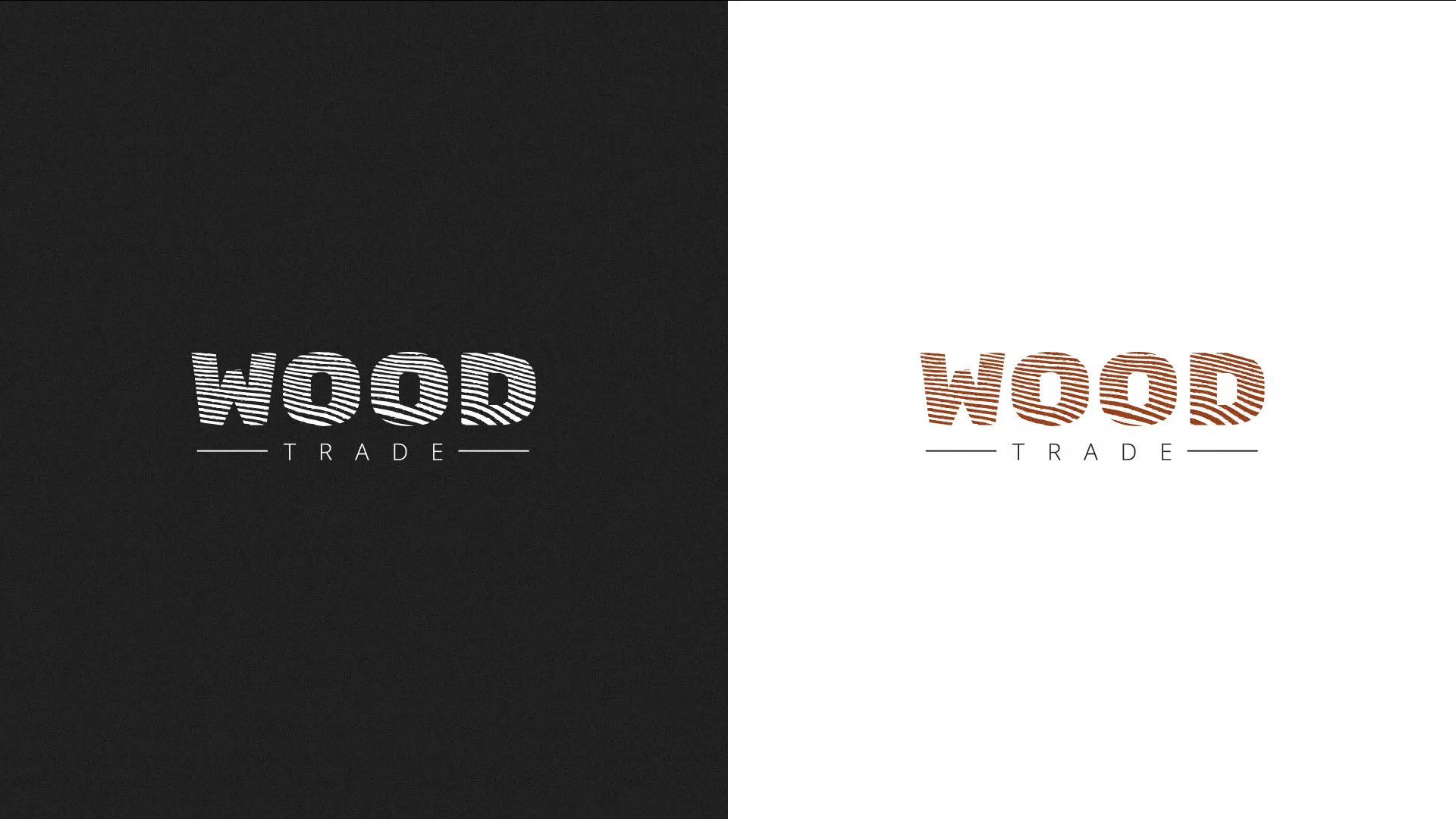 Разработка логотипа для компании «Wood Trade» в Абазе
