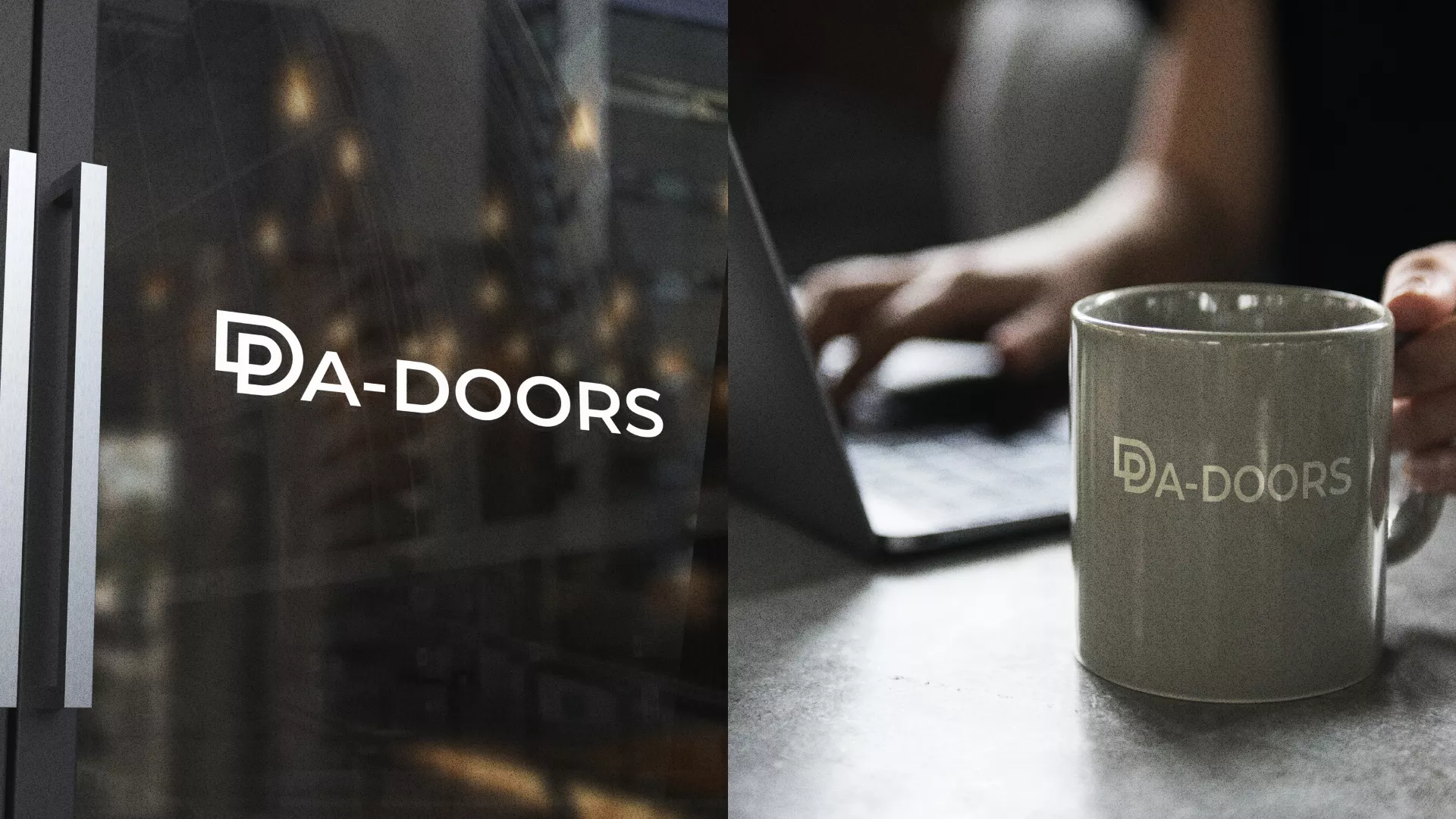 Создание логотипа компании «DA-DOORS» в Абазе